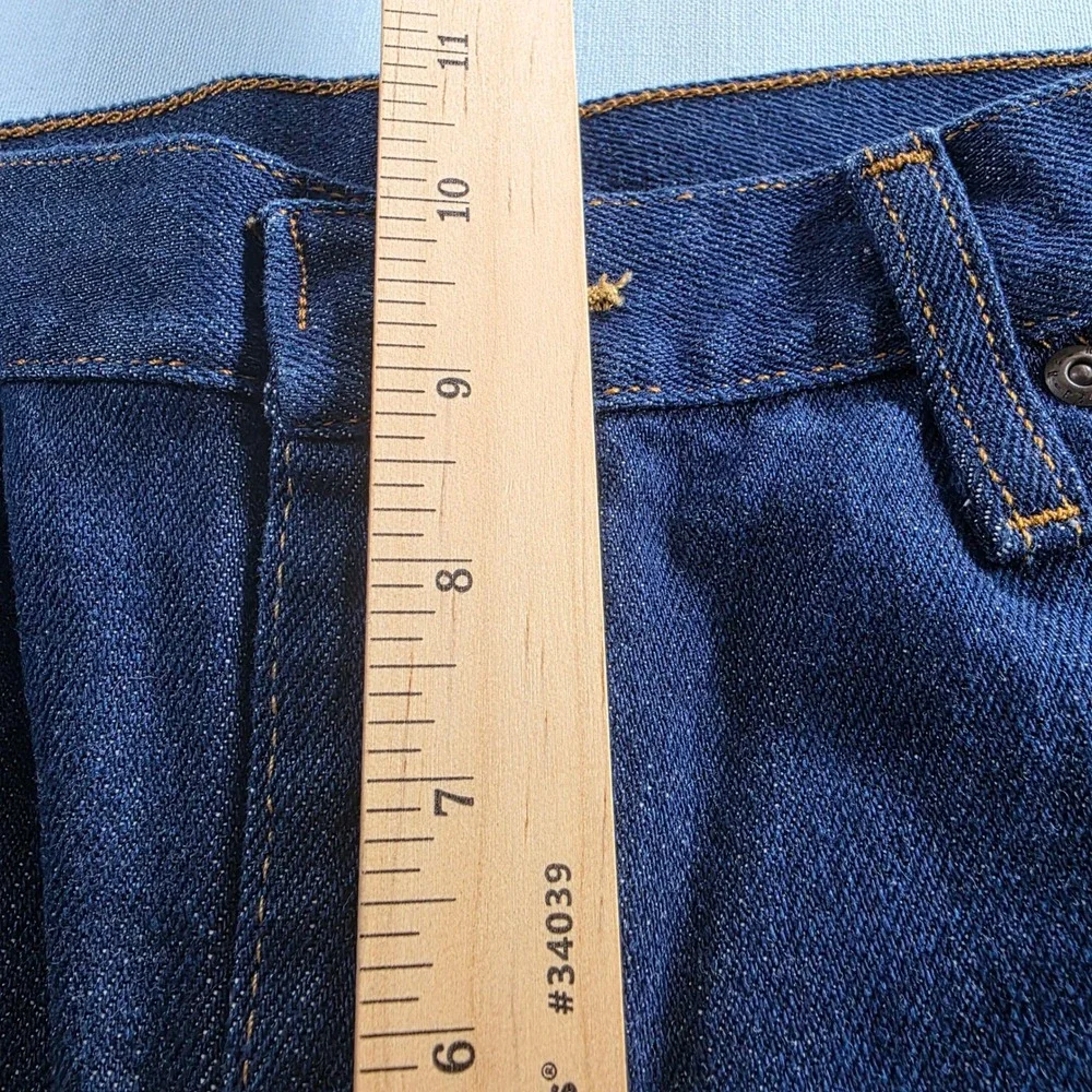 Red Kap Mens PD63PW4 Pre-Washed Denim Work Jeans Indigo Blue 12x30 Straight Leg